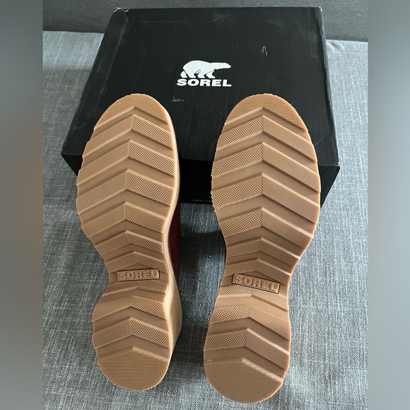 SOREL Women's Hi-Line Heel Mule Boot Clog Slide Size 12 NWB Spice Tawny Buff - Picture 3 of 7